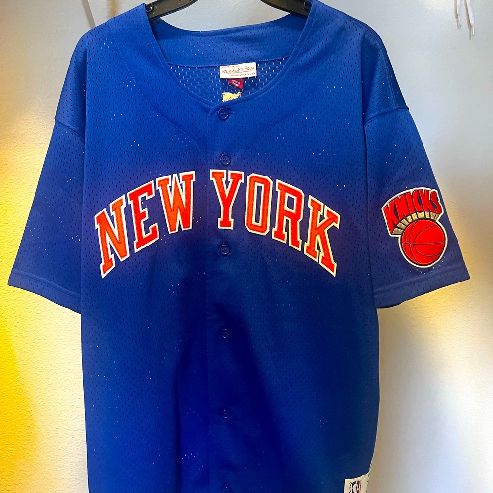 Mitchell and Ness New York Knicks jersey
